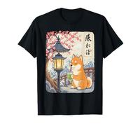 Kawaii Shiba Inu Matcha Boba Japonés Lindo Anime Perro Amante Camiseta