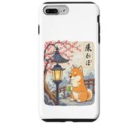 Kawaii Shiba Inu Matcha Boba Japonés Lindo Anime Perro Amante Carcasa para iPhone 7 Plus/8 Plus