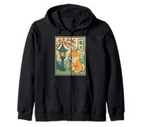 Kawaii Shiba Inu Matcha Boba Japonés Lindo Anime Perro Amante Sudadera con Capucha