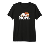 Kawaii Sleep Nap Nope Cavalier King Charles Spaniel Lover Camiseta Premium