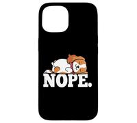 Kawaii Sleep Nap Nope Cavalier King Charles Spaniel Lover Carcasa para iPhone 15