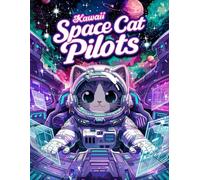 Kawaii Space Cat Pilots: Anime Mecha Adventures Coloring Book: Cute Manga Kittens in Robot Suits and Interstellar Galaxy Scenes for Teens and Young Adults