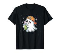 Kawaii Spooky Ghost Iced Matcha Halloween Women Men Camiseta