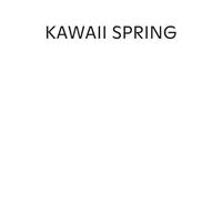 Kawaii Spring Coloring Book: Cute Anime Girls for Stress Relief & Relaxation (Cute Chibi Girl)