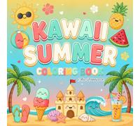 Kawaii Summer Coloring Book: Cute and Fun Scenes for Relaxation and Creativity
