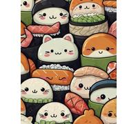 Kawaii Sushi and Friends Funny SketchBook