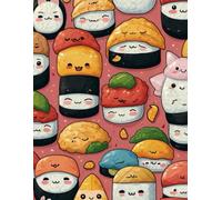 Kawaii Sushi and Friends Notebook