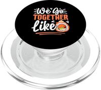 Kawaii Sushi Lover Valentine's Day We Go Together Like Sushi PopSockets PopGrip para MagSafe