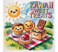 Kawaii Sweet Treats Coloring Book for Kids Ages 2-8: Coloring Pages For Toddlers And Preschoolers Bold Line Enjoy Hours Of Coloring Fun Classroom ... ActivityColoring Pages For Toddlers And