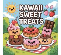 Kawaii Sweet Treats Coloring Book for Kids Ages 2-8: Screen Free Quiet Time Adorable Easy Outlines Easter Basket Gift For Toddlers And Preschoolers ... Free Quiet Time Adorable Easy Outlines E