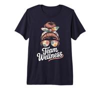 Kawaii Team Wellness Fitness Diva P.E Gym PTA Terapeuta PT Camiseta Premium