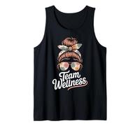 Kawaii Team Wellness Fitness Diva P.E Gym PTA Terapeuta PT Camiseta sin Mangas