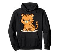 Kawaii Tigre Dibujos Animados Lindo Bebé Tig Sudadera con Capucha