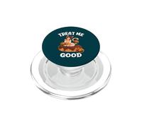 Kawaii Treat Me Good Sexy Gato Blanco Anime Chica Halloween PopSockets PopGrip para MagSafe