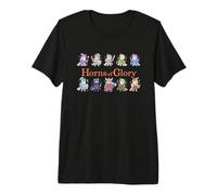 Kawaii Unicorn Fantasy Gift Women Girls - Horns of Glory Camiseta Premium
