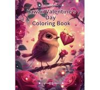 Kawaii Valentine's Day Coloring Book