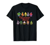 Kawaii Veggie Warriors Women Men Fantasy RPG Gift Camiseta