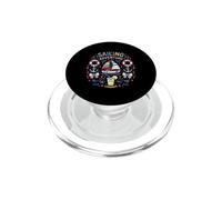 Kawaii Velero Aventura Barco Océano Limonada PopSockets PopGrip para MagSafe
