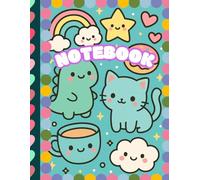 Kawaii Vibes: A Turquoise Lined Notebook Full of Fun and Sweet Kawaii Style for Journaling & Notes