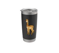 Kawaii Vicuna Vaso térmico de acero inoxidable de doble pared