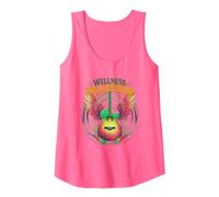 Kawaii Wellness Rockstar Squad Yoga Profesor Entrenador Fitness Camiseta sin Mangas