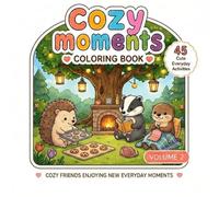 Kawaii World: Bold & Easy - Cozy Moments: A Simple Chibi Coloring Book for Kids and Adults: +45 Adorable Mixed Scenes with Thick Outlines & Large Spaces (8.5" x 8.5")