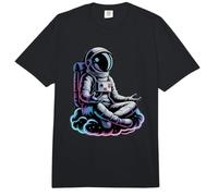Kawaii Yoga Astronauta Bienestar Tai Chi Meditación Yoga Comfort Colors Adult Heavyweight T-Shirt