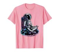 Kawaii Yoga Astronauta Wellness Squad Tai Chi Medita Camiseta