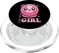 Kawaii YoYo Girl Cute Pink Toy Yoyo Player PopSockets PopGrip para MagSafe