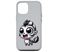 Kawaii Zebra Lindo Safari Chibi Animal Cartoon Carcasa para iPhone 12/12 Pro