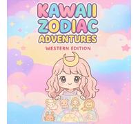 Kawaii Zodiac Adventures: Western Edition: All 12 Western Signs in One Super Cute Collection (Color Me Kawaii!)