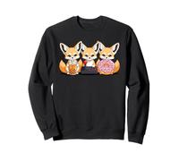 Kawaii Zorros del Desierto Té con Leche Video Game Donut Sudadera