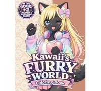 Kawaii's Furry World Coloring Book: 50+2 Cute and Charming Illustrations Filled with Adorable Furry Characters for Teens and Adults