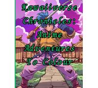 Kawaiiverse Chronicles: Anime Adventures To Colour: A Creative Colouring Quest