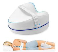 Kawaology Almohada ortopédica para Las Rodillas para Dormir de Lado I Almohada ortopédica para Las piernas para un sueño sin Dolor I Almohada ergonómica de posicionamiento del Cuerpo con Espuma