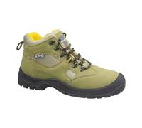 Kawapower Botas de trabajo confort plus (Camel, Sistema tallas calzado EU, Adulto, Hombre, Números, mediano, 43)