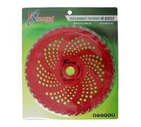 Kawapower - Disco cuchilla de Widia con 40 puntas para desbrozadora