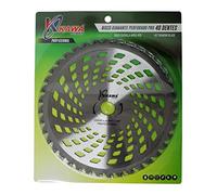 Kawapower KW00541 Disco Cuchilla de Widia Pro con 40 Puntas para desbrozadora