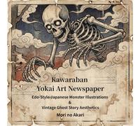 Kawaraban: Yokai Art Newspaper: Edo-Style Japanese Monster Illustrations and Vintage Folklore Aesthetics (Mori no Akari Art Collection)