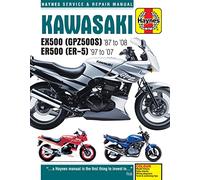 Kawasaki EX500 (GPZ500S) & ER500 (ER-5) (87 - 05) (Haynes Service & Repair Manual)