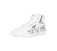 Kawasaki Graffiti Canvas Boot K202415 1002 White - 38 EU