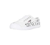 Kawasaki Deportivas Moda Graffiti Canvas Shoe K202416 1002 White in Blanco 38