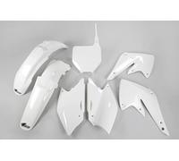 Kawasaki Kit Plástico Guardabarros Ufo KXF 250 2004-2005 Blanco