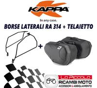 Kawasaki Ninja 250R 2009 KAPPA Alforjas Semi Rígidos RA314+ TE4107K+ Set