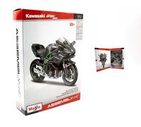 Kawasaki Ninja H2R Kit De Plástico Negro Modelo 1:12 39198 MAISTO