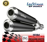 Kawasaki Z 800 Y 2013 2016 Tubo de Escape LEOVINCE Gp Doble 15104 Homologado