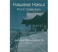 Kawase Hasui Print Collection (tamaño A4) obras maestras seleccionadas 35