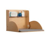 KAWAsimplex | Cambiador Timkid | Certificado TÜV | Mesa plegable y ahorra espacio | Incluye cambiador gris | Ideal para el ámbito público y privado | Fabricado en Alemania