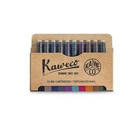 Kaweco Kaweco - Juego de 10 cartuchos de tinta para pluma estilográfica con cartuchos estándar cortos | Juego de 10 cartuchos de tinta para pluma estilográfica | Juego de tintas en varios colores