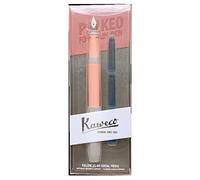 Kaweco 10002255 Perkeo - Juego de pluma estilográfica (punta F y salmón beige)